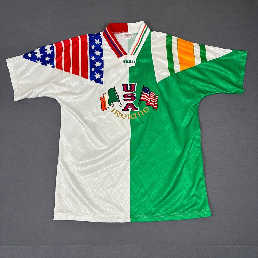 1994 FIFA World Cup USA vs Ireland O'Neills Soccer Jersey Size Medium